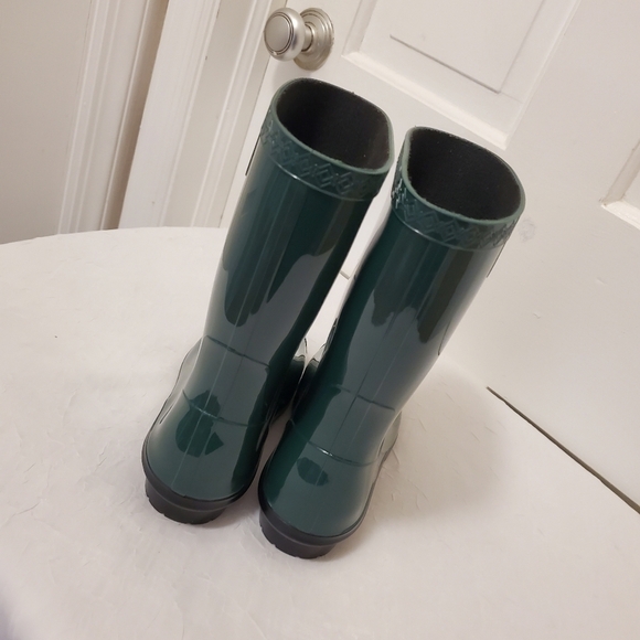 UGG Hunter Green Rainboots Size 6 - Picture 10 of 11